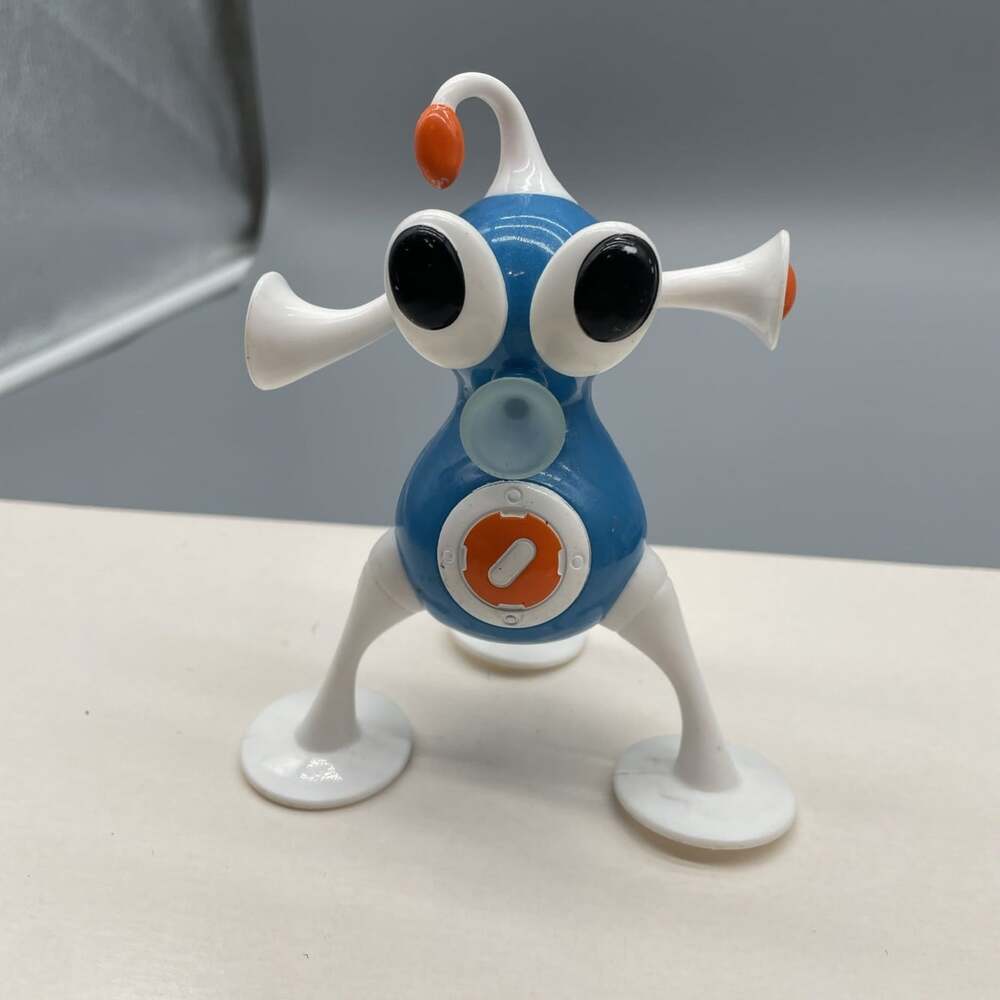 Vintage 2006 McDonald's Zizzle Iz Happy Meal Toys Blue & Orange - No Sound